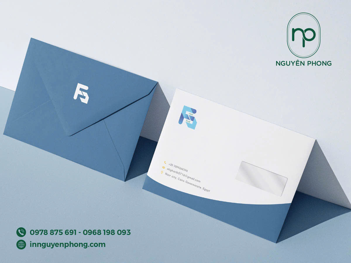 Phong bì sự kiện nổi bật với màu sắc bắt mắt